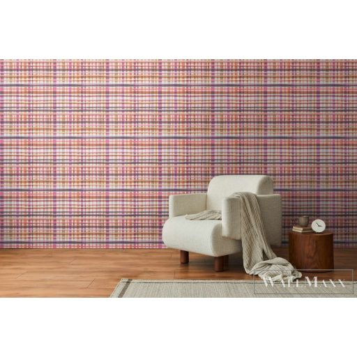 AS CREATION Anna dAndrea 78224-1 lila csíkos klasszikus tapéta