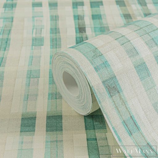 AS CREATION Anna dAndrea 78224-3 zöld csíkos klasszikus tapéta