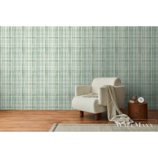 AS CREATION Anna dAndrea 78224-3 zöld csíkos klasszikus tapéta