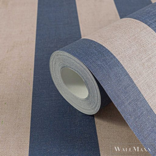 AS CREATION Anna dAndrea 78226-5 kék csíkos klasszikus tapéta