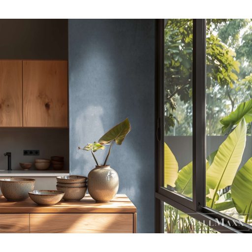 AS CREATION Hot Spots 78227-4 kék Uni Modern,Elegáns tapéta