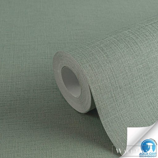 AS CREATION Designdrop 78499-1 zöld szövet modern,elegáns tapéta