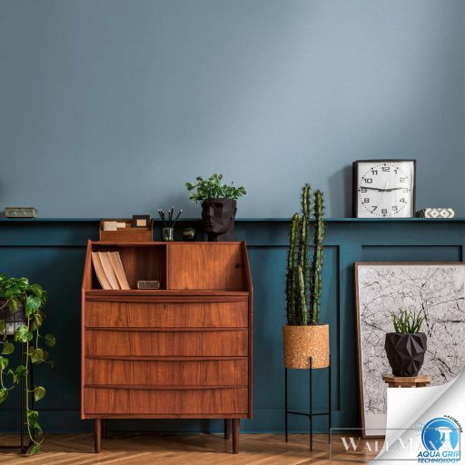 AS CREATION Designdrop 78575-3 kék szövet modern,elegáns tapéta