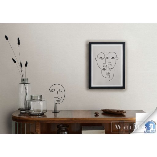 AS CREATION Designdrop 78575-5 szürke szövet modern,elegáns tapéta