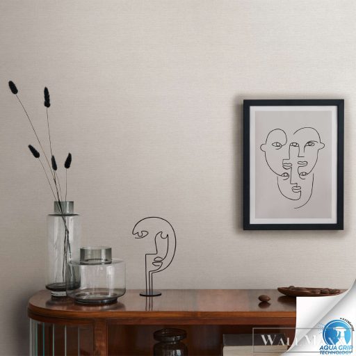 AS CREATION Designdrop 78575-5 szürke szövet modern,elegáns tapéta