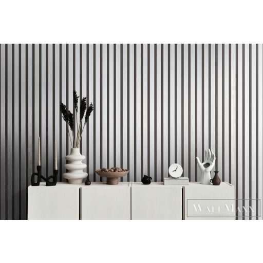 AS CREATION 50 Jahre AS 78627-1 szürke Csíkos Modern,Elegáns tapéta