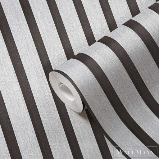 AS CREATION 50 Jahre AS 78627-1 szürke Csíkos Modern,Elegáns tapéta