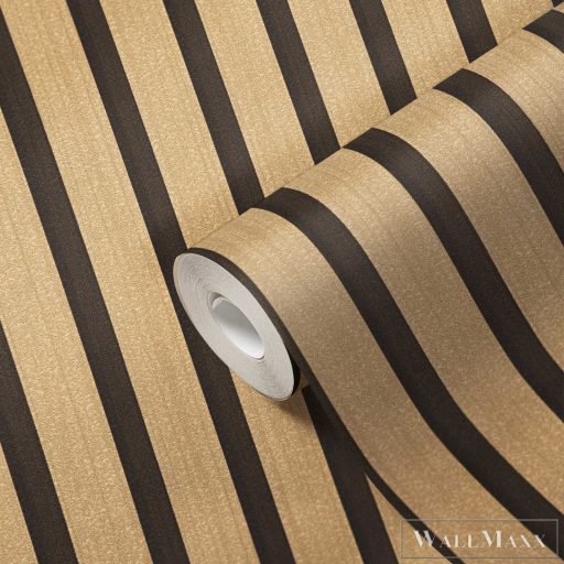 AS CREATION 50 Jahre AS 78627-2 sárga Csíkos Modern,Elegáns tapéta