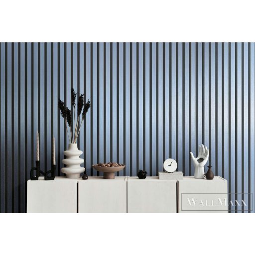 AS CREATION 50 Jahre AS 78627-3 kék Csíkos Modern,Elegáns tapéta