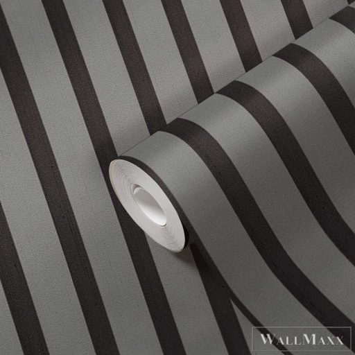 AS CREATION 50 Jahre AS 78628-4 szürke Csíkos Modern,Elegáns tapéta