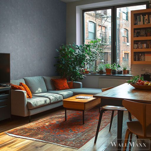 AS CREATION Hot Spots 78629-4 kék Absztrakt Modern,Elegáns tapéta