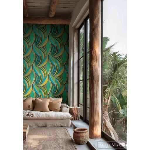 AS CREATION Hot Spots 78655-1 sárga Természet Klasszikus tapéta