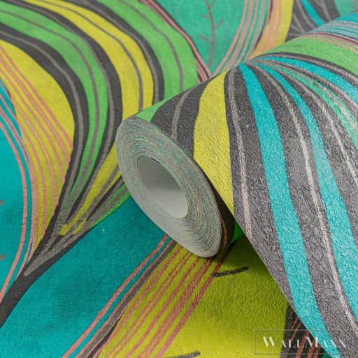 AS CREATION Hot Spots 78655-1 sárga Természet Klasszikus tapéta