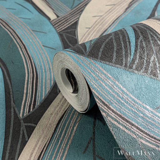 AS CREATION Hot Spots 78655-2 kék Természet Klasszikus tapéta