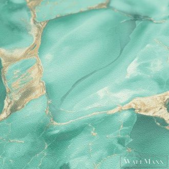   AS CREATION Elite of Shades 78657-1 zöld márvány klasszikus XXL tapéta