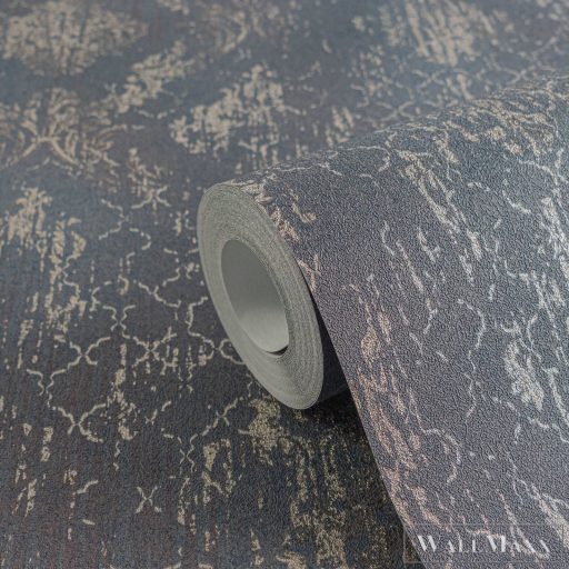 AS CREATION Hot Spots 78672-4 kék Barokk Modern,Elegáns tapéta