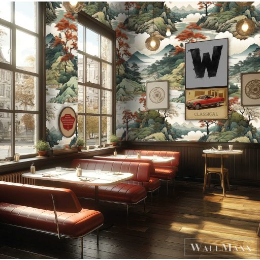 AS CREATION Hot Spots 79015-4 bézs Természet Klasszikus digitális panel