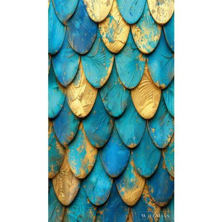 AS CREATION Hot Spots 79016-3 kék Modern Klasszikus digitális panel
