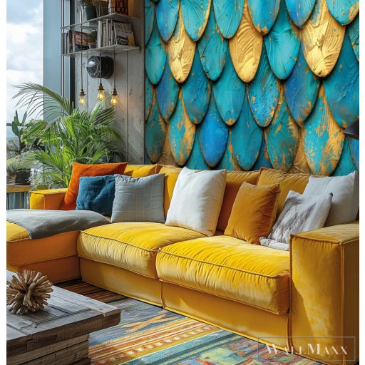 AS CREATION Hot Spots 79016-3 kék Modern Klasszikus digitális panel