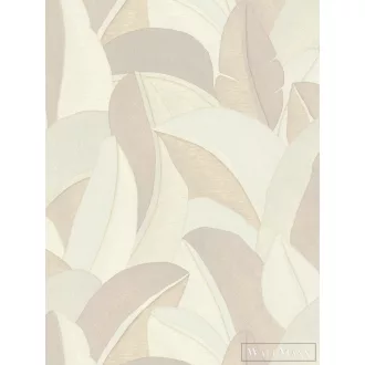   AS CREATION Designed in White 79039-5 krémszínű-fémes-fehér luxus-természet tapéta