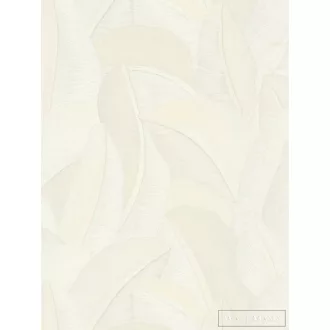   AS CREATION Designed in White 79039-6 krémszínű-fémes-fehér luxus-természet tapéta