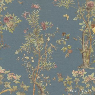   AS CREATION History of Art 2 79043-4 barna virágos modern,elegáns tapéta