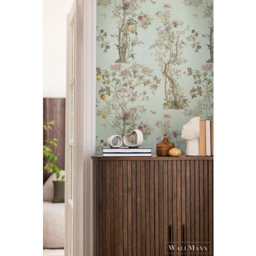 AS CREATION History of Art 2 79043-5 barna virágos modern,elegáns tapéta