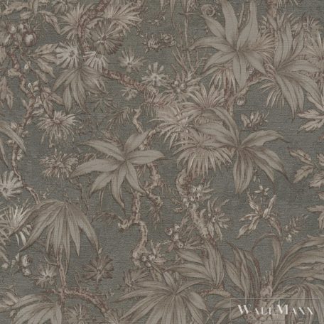 AS CREATION History of Art 2 79047-3 ezüstös leveles modern,elegáns tapéta