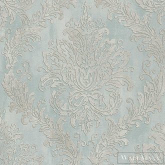   AS CREATION History of Art 2 79049-3 kék barokk modern,elegáns tapéta