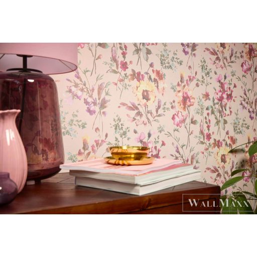 AS CREATION COSMOLiving 79061-3 színes-fényes virágos klasszikus tapéta