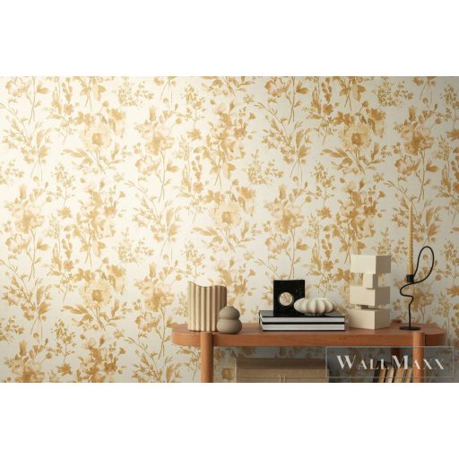 AS CREATION COSMOLiving 79061-4 fényes virágos klasszikus tapéta