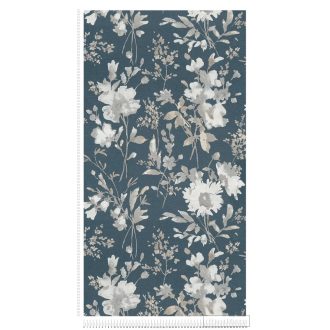   AS CREATION COSMOLiving 79061-5 szürke-fényes virágos klasszikus tapéta