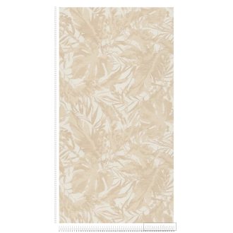   AS CREATION COSMOLiving 79063-1 bézs-fényes leveles klasszikus tapéta