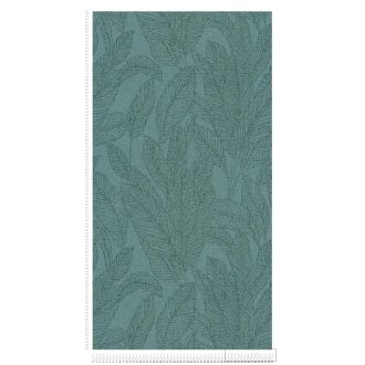   AS CREATION COSMOLiving 79064-4 zöld-fényes leveles klasszikus tapéta