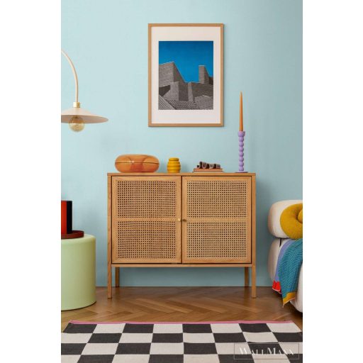 AS CREATION COSMOLiving 79065-4 kék-fényes strukturált klasszikus tapéta