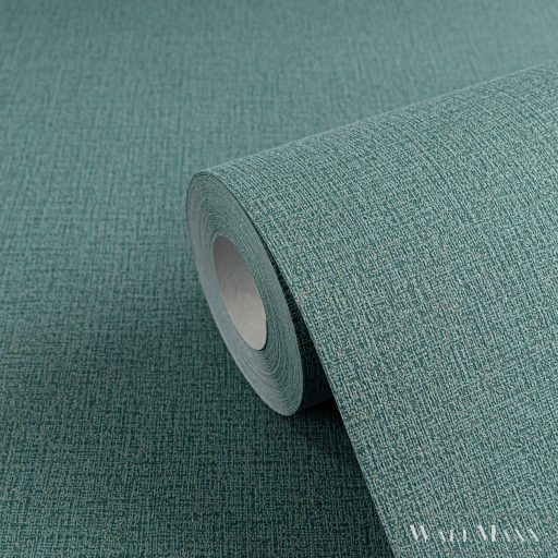 AS CREATION COSMOLiving 79065-5 zöld-fényes strukturált klasszikus tapéta