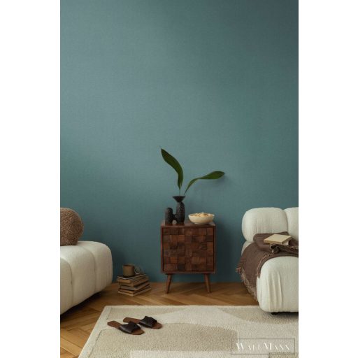 AS CREATION COSMOLiving 79065-5 zöld-fényes strukturált klasszikus tapéta