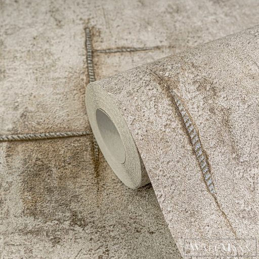 AS CREATION COSMOLiving 79085-3 barna-szürke grafikai klasszikus tapéta