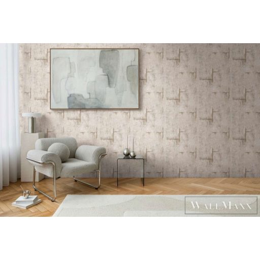 AS CREATION COSMOLiving 79085-3 barna-szürke grafikai klasszikus tapéta