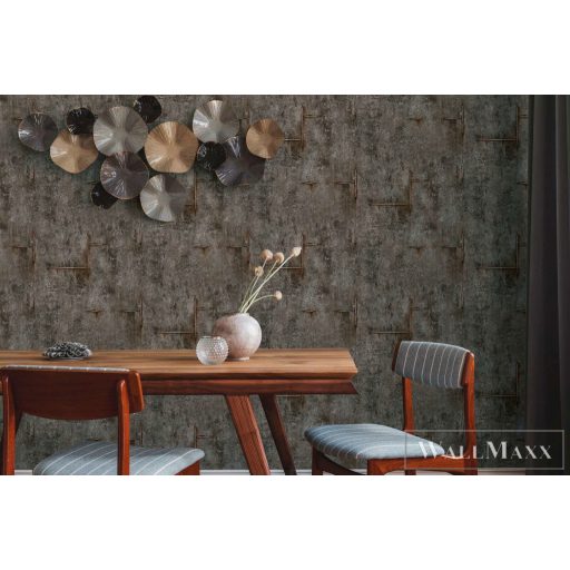 AS CREATION COSMOLiving 79085-5 fekete-szürke grafikai klasszikus tapéta