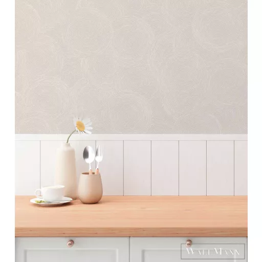 AS CREATION Hygge-3 79093-6 krémszínű grafikai modern-elegáns tapéta