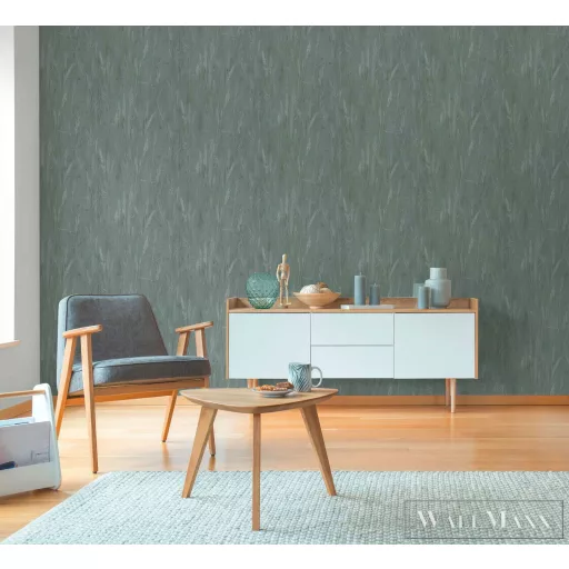 AS CREATION Hygge-3 79094-1 zöld kalász design tapéta