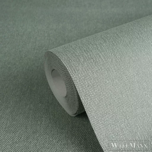 AS CREATION Hygge-3 79097-4 zöld strukturált modern-elegáns tapéta