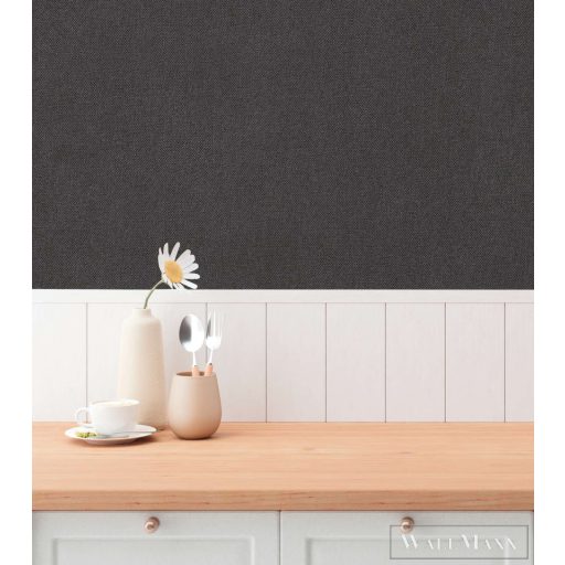 AS CREATION Hygge-3 79098-3 fekete strukturált modern-elegáns tapéta