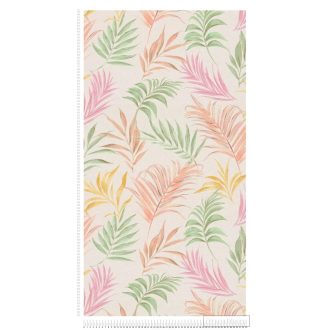   AS CREATION COSMOLiving 79108-3 színes-krémszínű leveles klasszikus tapéta