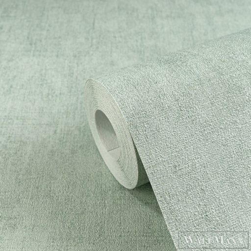 AS CREATION COSMOLiving 79109-1 zöld uni klasszikus tapéta