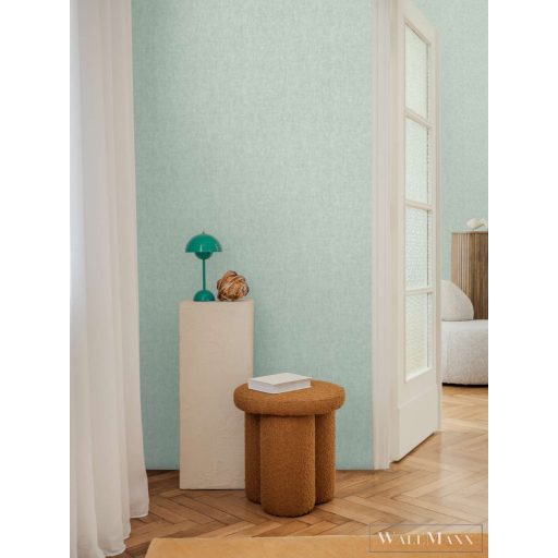 AS CREATION COSMOLiving 79109-1 zöld uni klasszikus tapéta