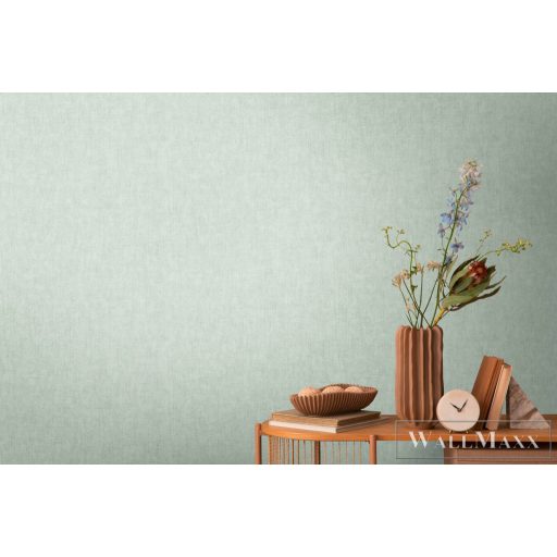 AS CREATION COSMOLiving 79109-1 zöld uni klasszikus tapéta