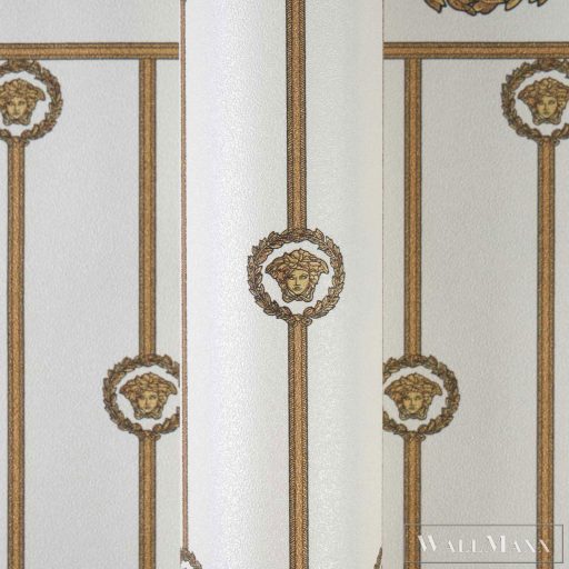 AS CREATION Versace 6 79131-1 fehér-arany barokk klasszikus XXL tapéta