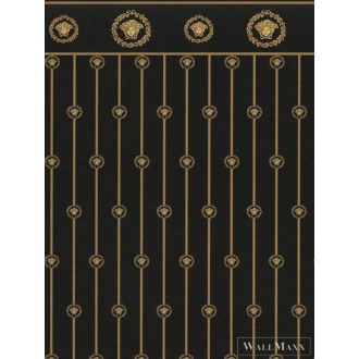  AS CREATION Versace 6 79131-2 fekete-arany barokk klasszikus XXL tapéta